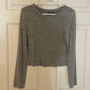 Sweater material Top. Long sleeve.
